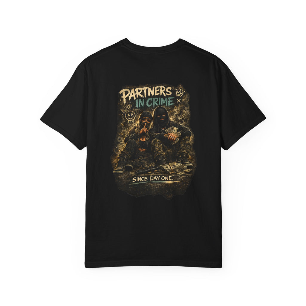 Partners in Crime — Funny Rakhi T-Shirt for Siblings 🕵️