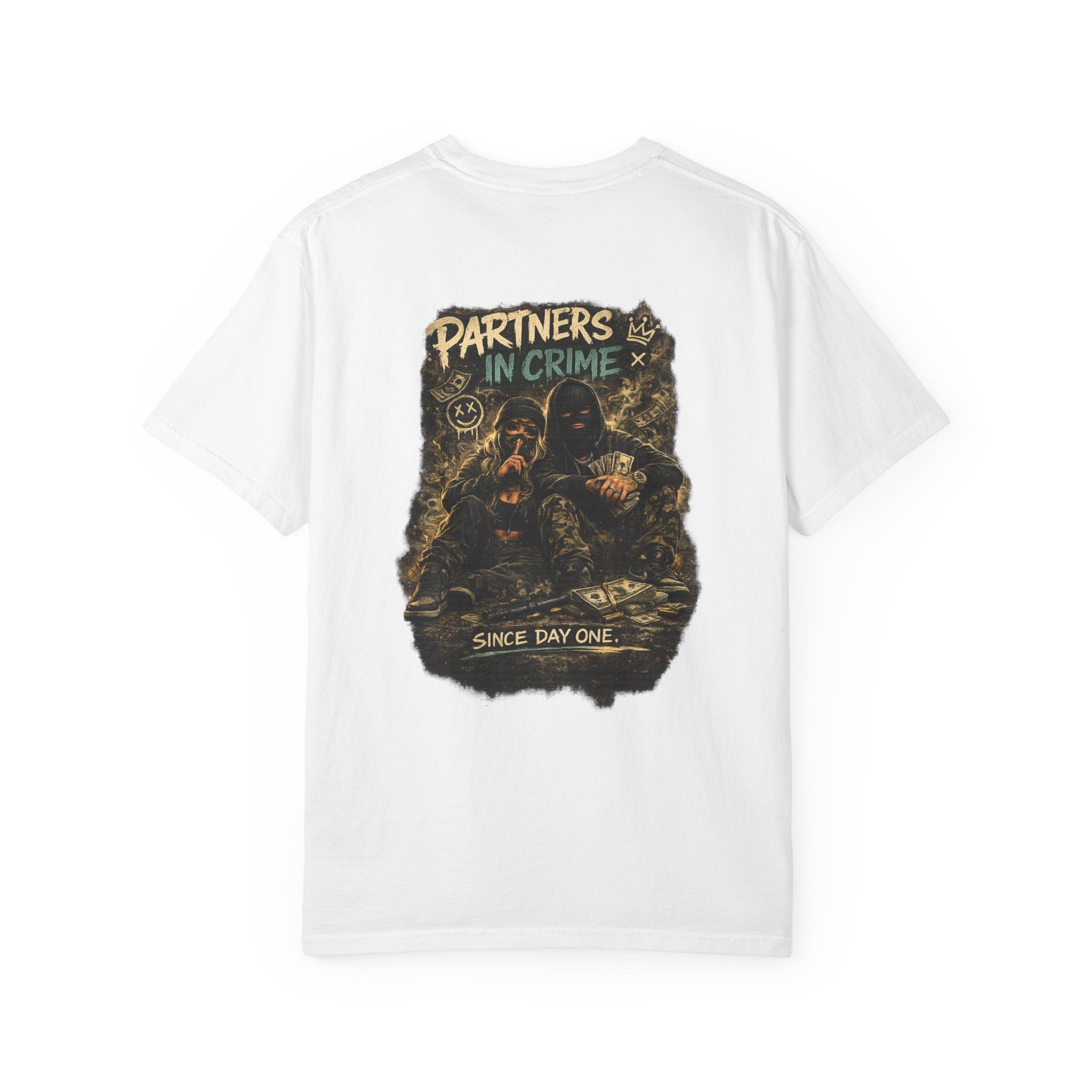 Partners in Crime — Funny Rakhi T-Shirt for Siblings 🕵️