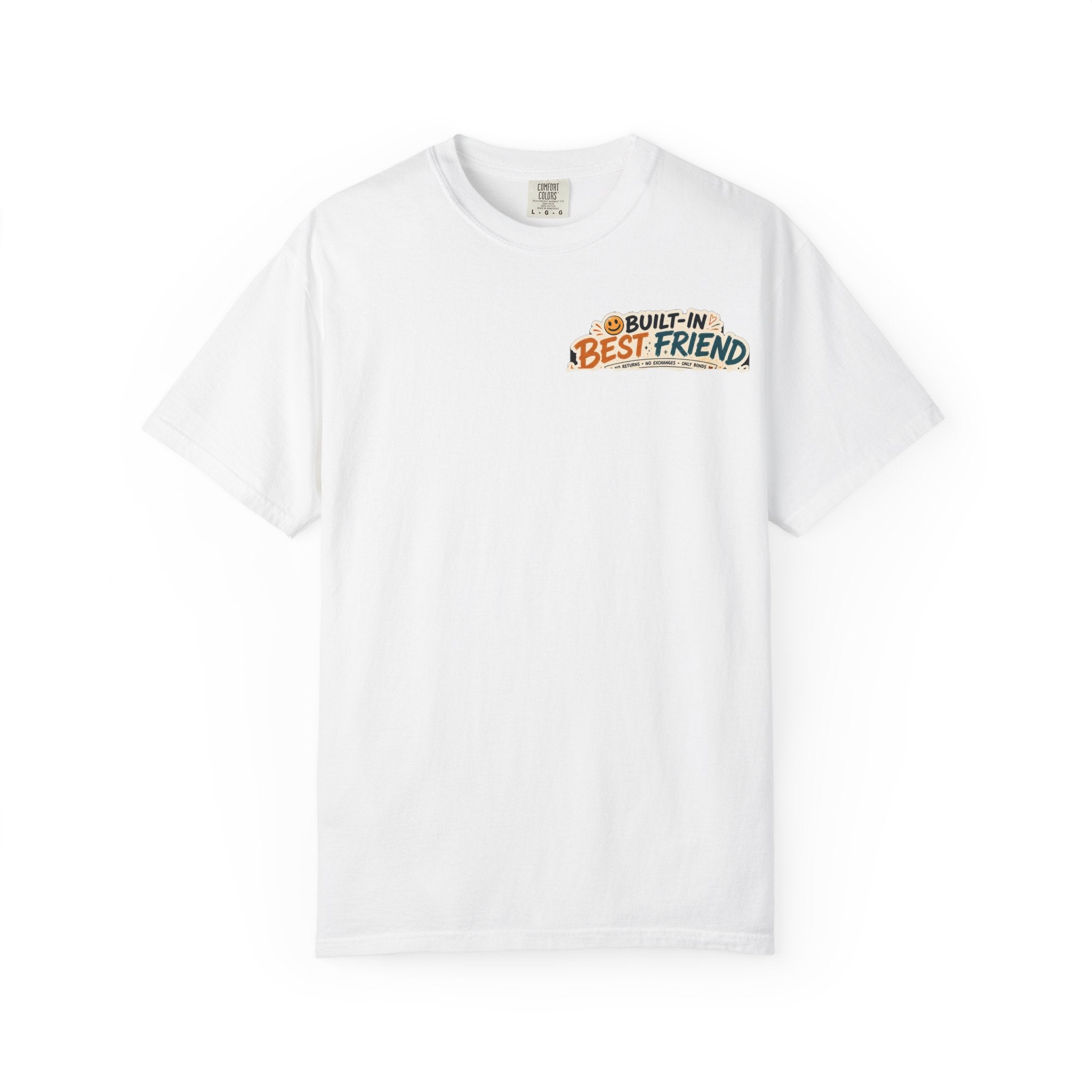 Built-In Best Friend — Funny Rakhi T-Shirt for Siblings 🤝
