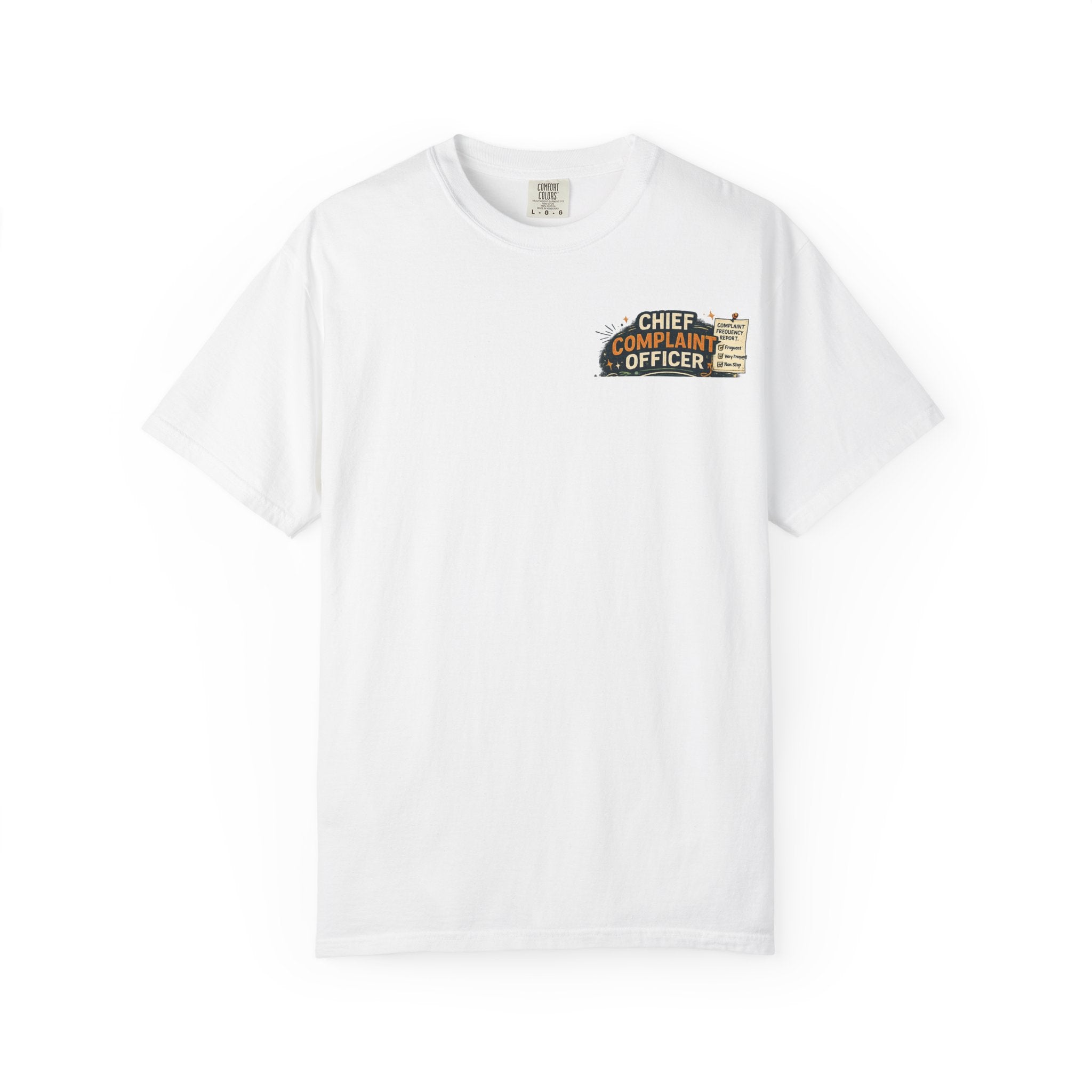Chief Complaint Officer — Funny Rakhi T-Shirt for Siblings 📋