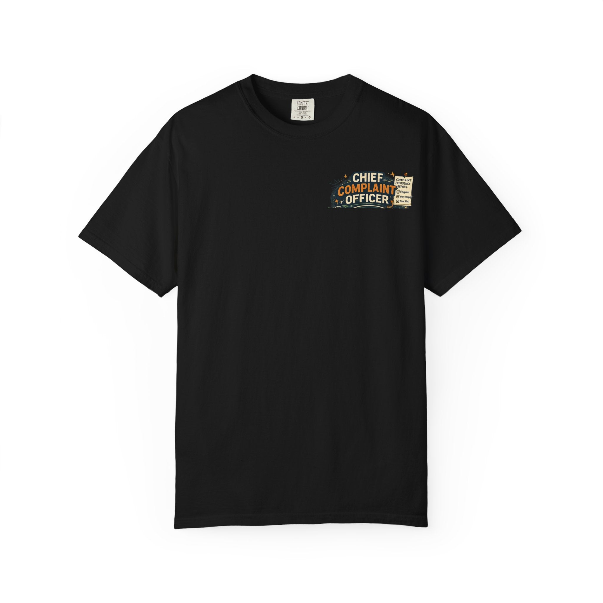 Chief Complaint Officer — Funny Rakhi T-Shirt for Siblings 📋