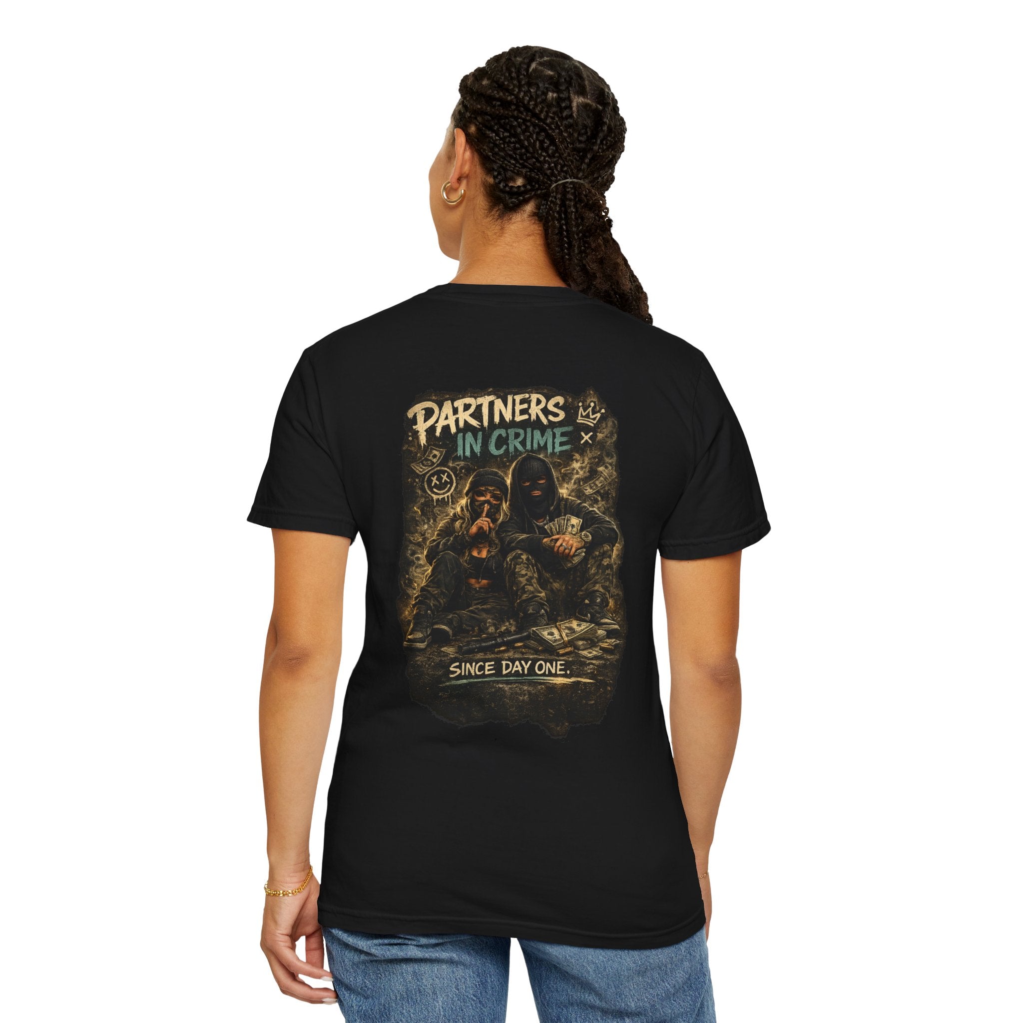 Partners in Crime — Funny Rakhi T-Shirt for Siblings 🕵️