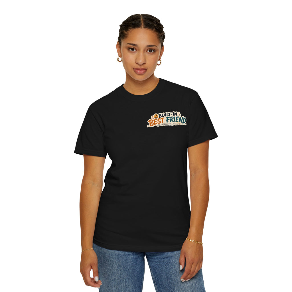 Built-In Best Friend — Funny Rakhi T-Shirt for Siblings 🤝