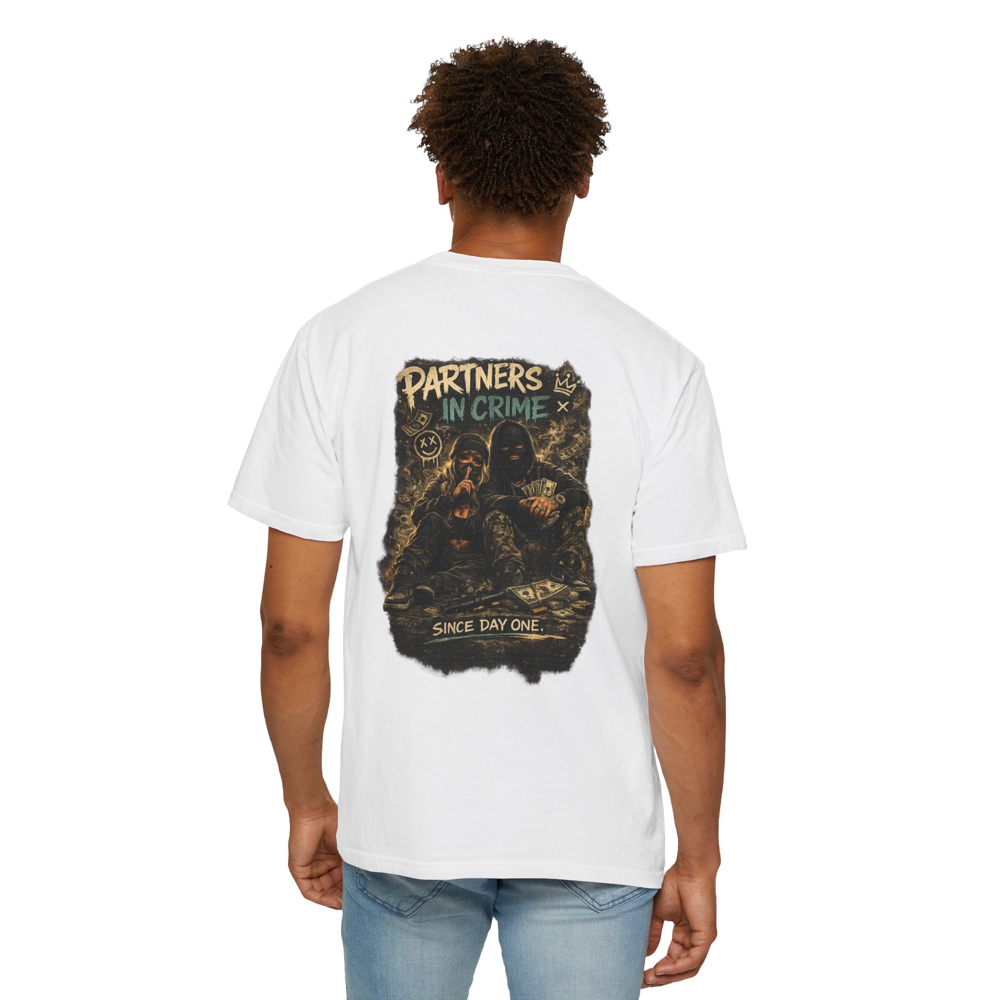 Partners in Crime — Funny Rakhi T-Shirt for Siblings 🕵️