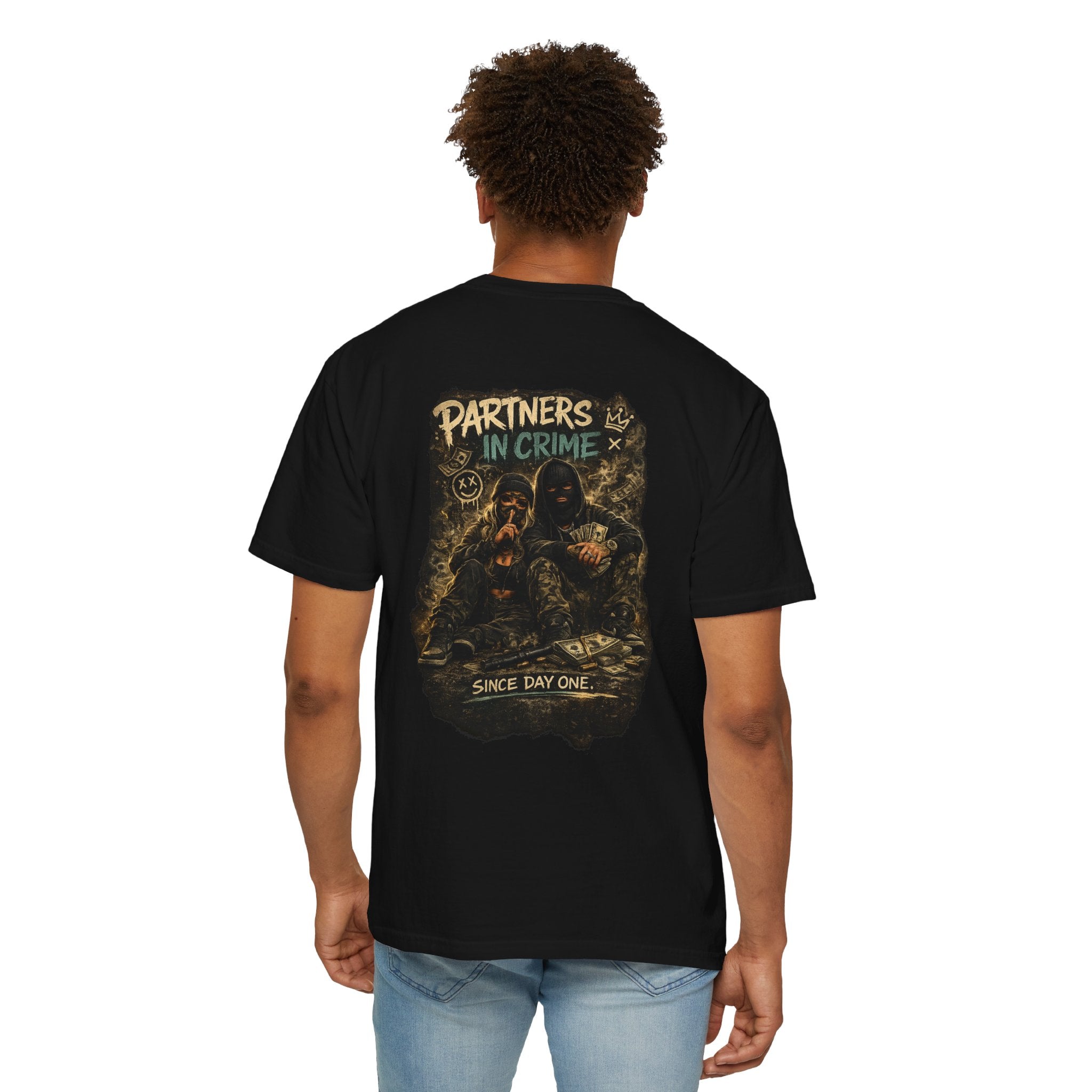 Partners in Crime — Funny Rakhi T-Shirt for Siblings 🕵️