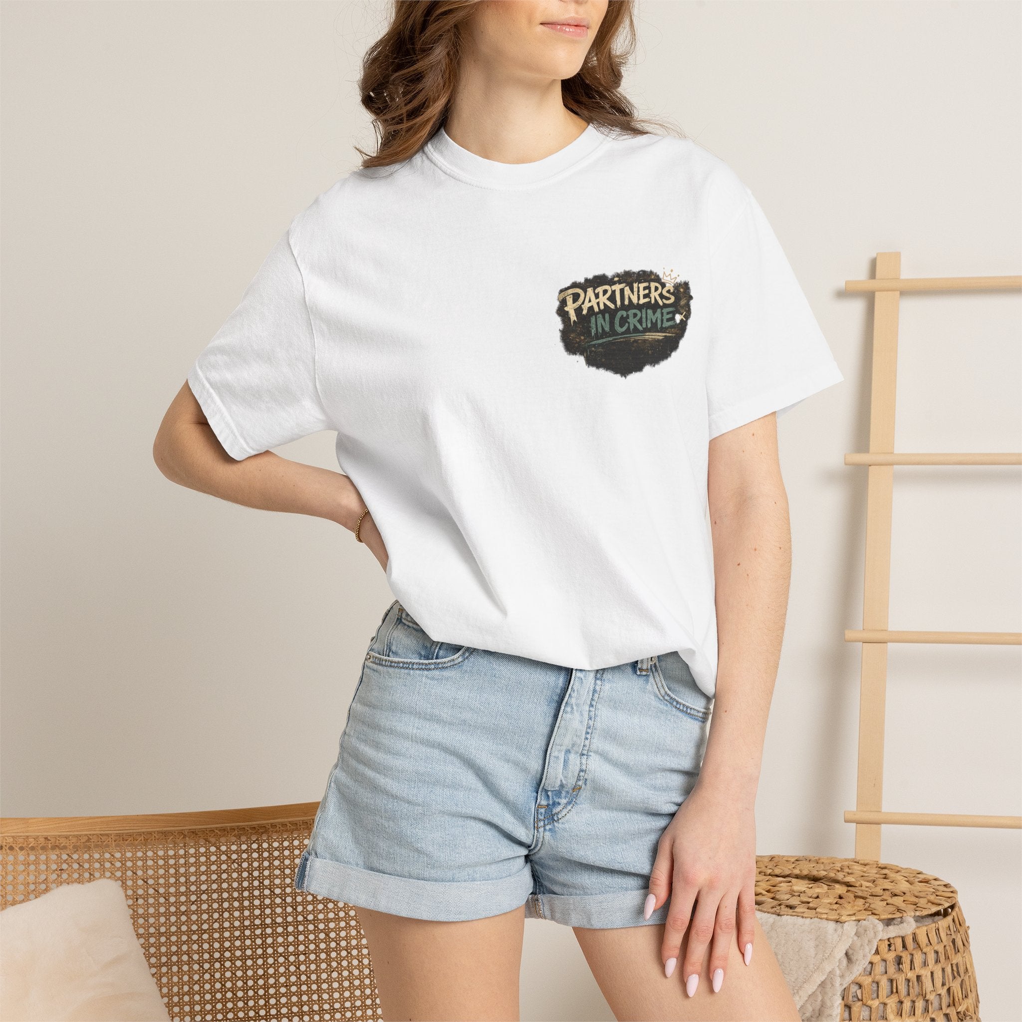 Partners in Crime — Funny Rakhi T-Shirt for Siblings 🕵️