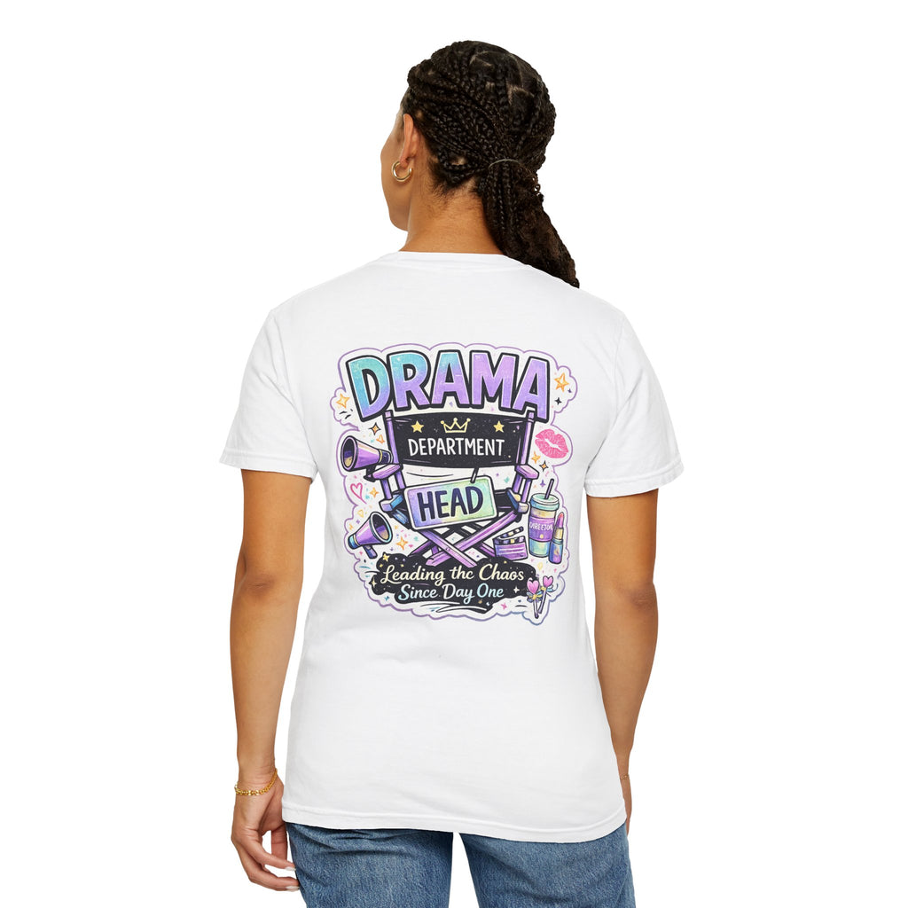 Drama Department Head — Funny Rakhi T-Shirt for Siblings 🎭