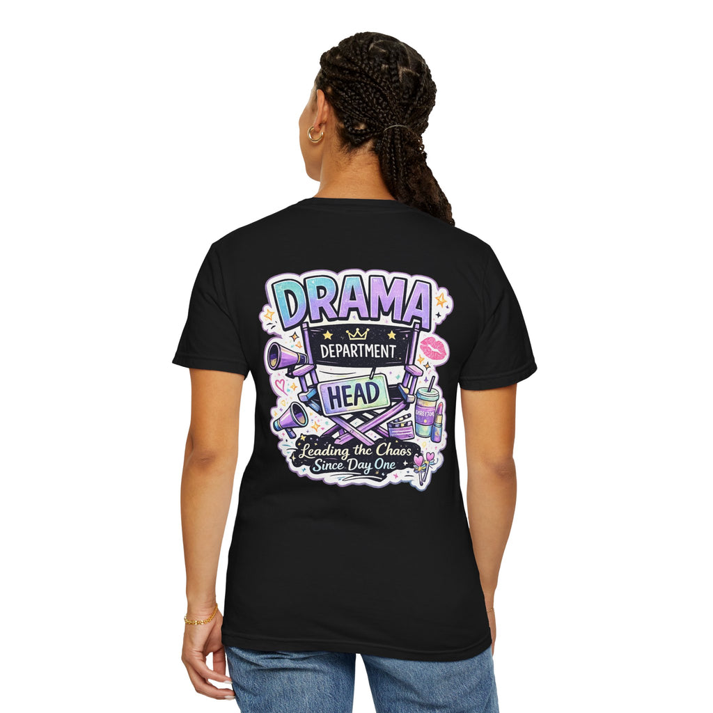 Drama Department Head — Funny Rakhi T-Shirt for Siblings 🎭