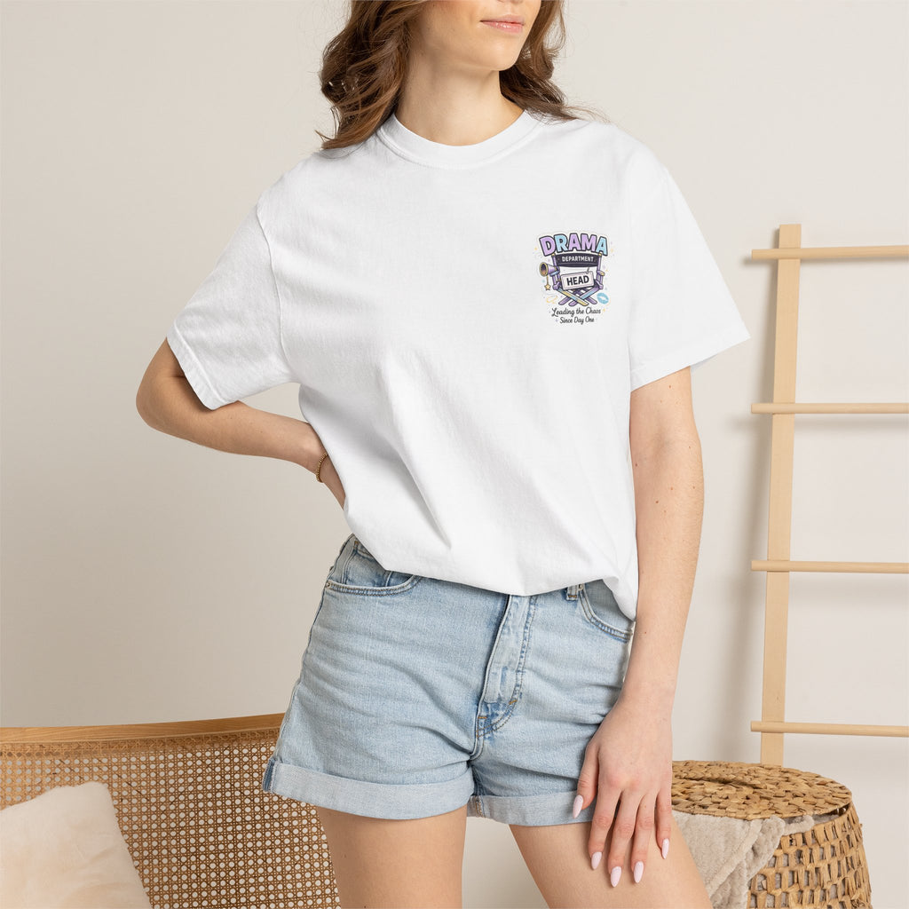 Drama Department Head — Funny Rakhi T-Shirt for Siblings 🎭