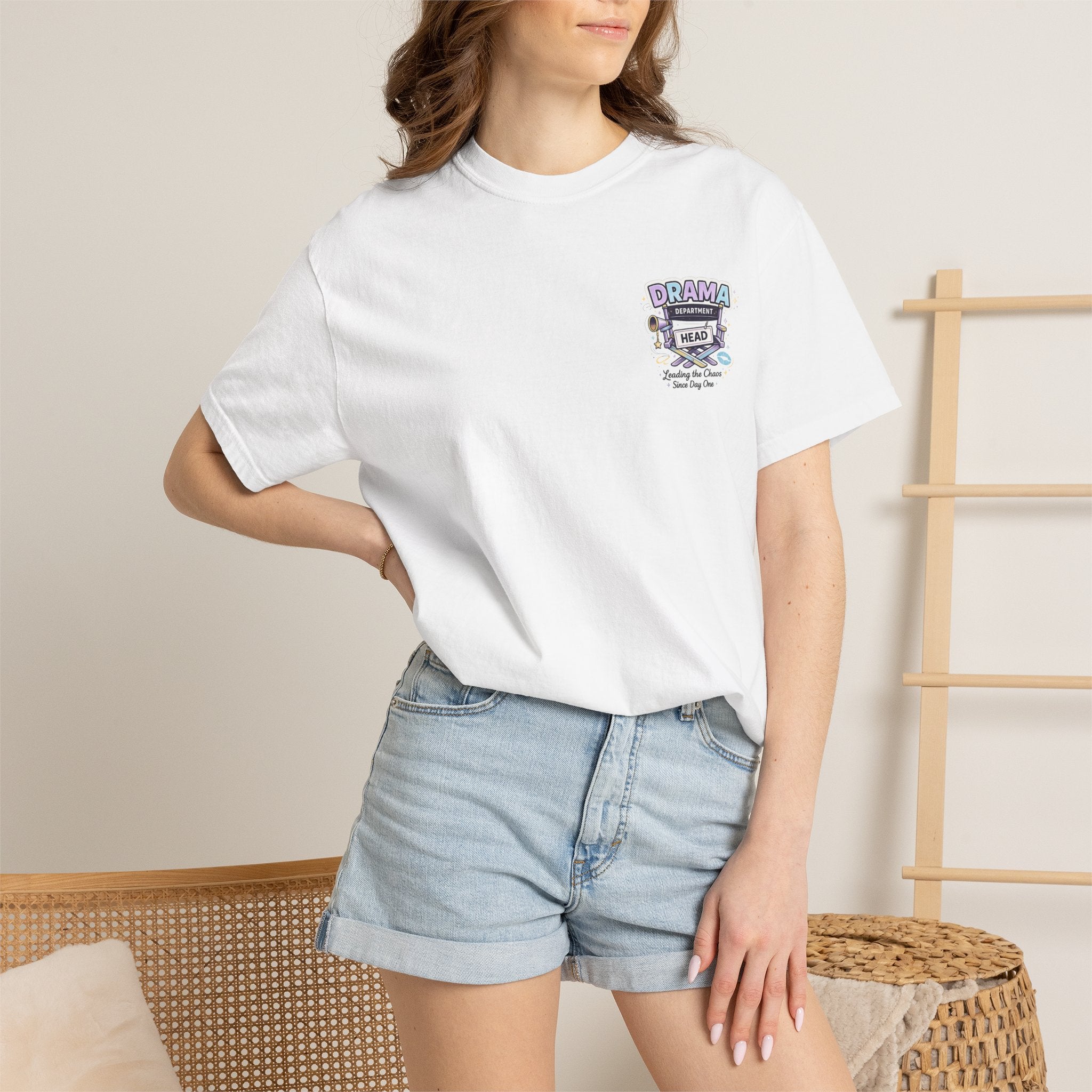Drama Department Head — Funny Rakhi T-Shirt for Siblings 🎭
