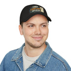 Chief Complaint Officer Cap – Wear Pardesi Certified Chaos cap styled on model in denim jacket