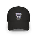 Drama Department Head Cap – Wear Pardesi Certified Chaos embroidered cap flat lay, black colorway