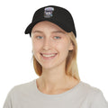 Model wearing Drama Department Head raksha bandhan cap, angle view