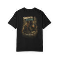 Partners in Crime Tee – Wear Pardesi Certified Chaos streetwear tee flat lay showing back graphic, black colorway