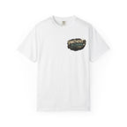 Partners in Crime Tee – Wear Pardesi Certified Chaos streetwear tee flat lay showing front chest print, white colorway
